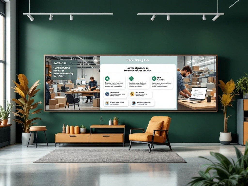 Manufacturing recruitment campaign displaying multichannel digital promotion and specialized job board integration. System ensures comprehensive role exposure through established professional networks. Manufacturing recruitment campaign displaying multichannel digital promotion and specialized job board integration. System ensures comprehensive role exposure through established professional networks.