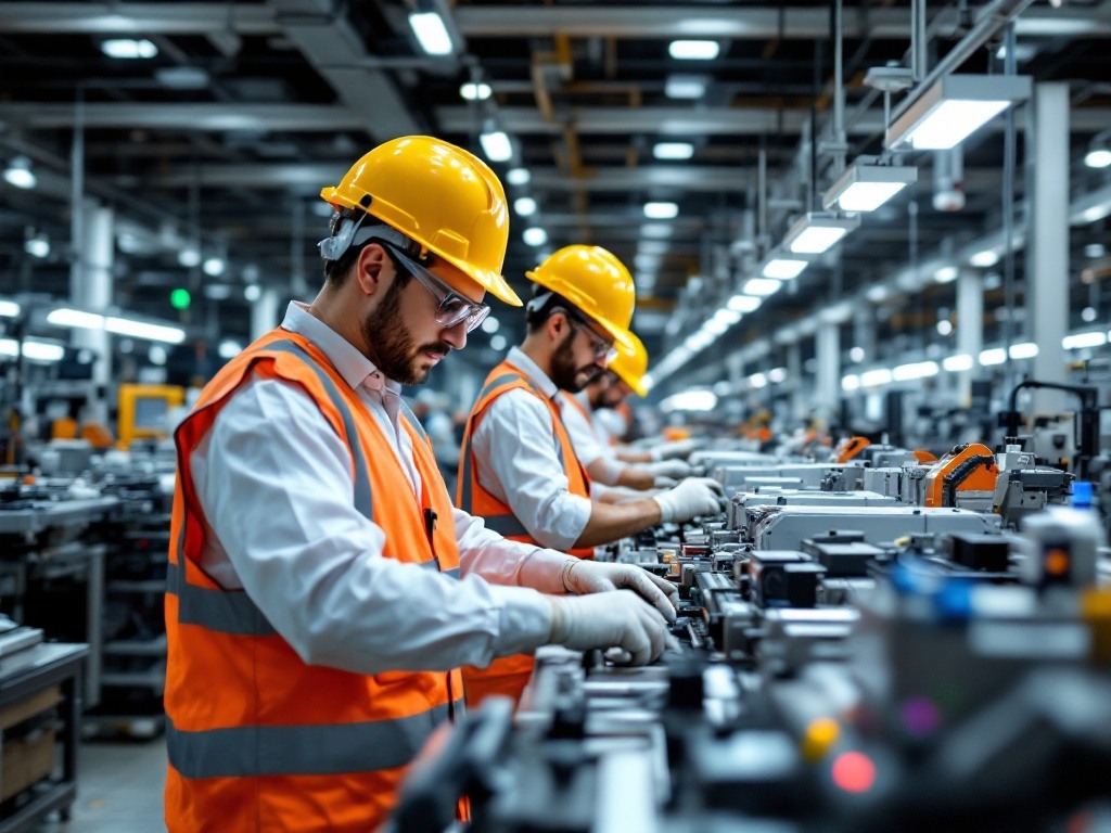 Manufacturing talent mobilization displaying systematic pre-screening protocols, documentation readiness verification, and swift placement procedures. Framework ensures immediate integration through established quality-assured channels. Manufacturing talent mobilization displaying systematic pre-screening protocols, documentation readiness verification, and swift placement procedures. Framework ensures immediate integration through established quality-assured channels.