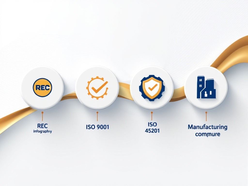 Professional illustration showing integrated quality standards: REC professional practice certification, ISO 9001:2015 quality management system, ISO 45001:2018 occupational health and safety, and manufacturing sector compliance. Image demonstrates Manstaff's commitment to comprehensive operational excellence. Professional illustration showing integrated quality standards: REC professional practice certification, ISO 9001:2015 quality management system, ISO 45001:2018 occupational health and safety, and manufacturing sector compliance. Image demonstrates Manstaff's commitment to comprehensive operational excellence.